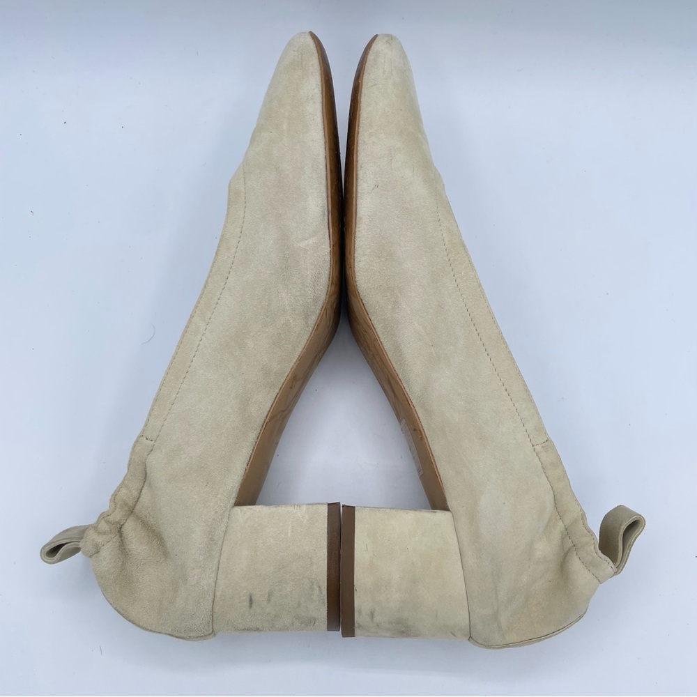 Everlane The Italian Suede Day Heel 9 Bone - Picture 8 of 16